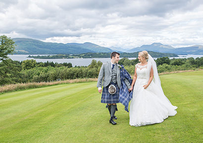 Loch Lomond Castle Wedding Photography
