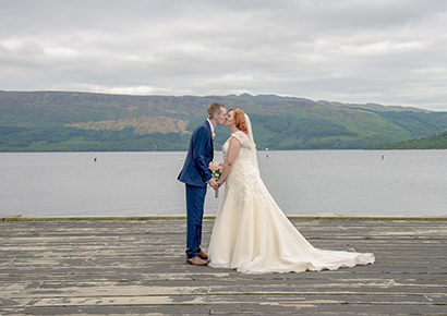 Luss Pier Wedding Photography Loch Lomond